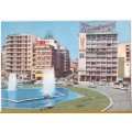 Vintage Post Card - Athens, Omonia Square. Printed in Italy.