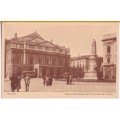 Vintage Post Card - Milan, Piaza della Scala
