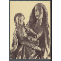 Vintage Postcard - Tilmaan Riemenschneider - ` Mary and Christ Child`
