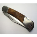 Wasp folding lock knife -- 420 steel