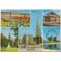 Vintage postcard -- Vienna