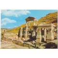 Vintage Postcard -- Turkey - Ephesus, Nymphaeum Traijani