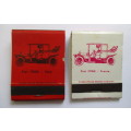 Vintage Match books - Automobile / car related --- Fiat