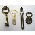 Collection of vintage bottle openers