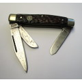 Vintage Elbeco Large three blade Stockman Knife, made in Germany.