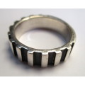 Mens Silver Ring 21mm / Size  - W  - 11g
