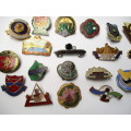 Lot of South African vintage Bowling badges