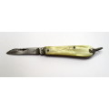 Vintage small `Teardrop` USA, Utica Cutlery Co., Folding knife / Fob knife / key chain knife