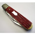 Vintage SOLAR Stainless Steel Barlow pattern folding knife