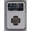 1892 ZAR Kruger Silver Shilling (1S) AU58 NGC