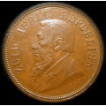 1892 ZAR Kruger Bronze Penny (1p) Very Nice AUNC *Weekend Special*