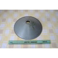 GREY Enamel Lamp Shade (24cm diameter)
