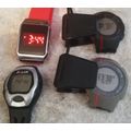 2 x Garmin Forerunner Watches x 1 Polar Watch