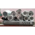 16 CHANNEL CCTV SYSTEM P, 8 channel video splitter, 14 x IR, CCD CAMERAS