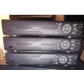 DVR GALORE. 3 x 4 channel DVR`S with 500gb hard drive each. Liquidation stock worth R4500