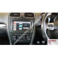 VW Golf 6 GTI Radio , 8 inch GPS / DVD Navigation touch screen, FREE REVERSE CAMERA