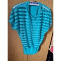 Turquoise top size 8