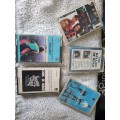 Selection of old time cassette tapes