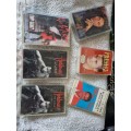 Selection of old time cassette tapes