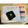 Tv Geeks 4K Android Smart box - for YouTube | Netflix | Amazon Prime | DStv