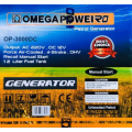 Omega OP-3000DC Generator - 4 Stroke Petrol