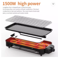 2 IN 1 - Portable Electric Barbecue Grill - 1500WATT