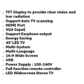 45 INCH DIGIMARK LED TELEVISION / HDMI / AV / VGA / RF / FLAT SCREEN - SLIM DESIGN