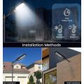 LED Solar Powered Street Light 400W With Remote Control