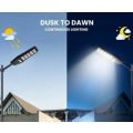 LED Solar Powered Street Light 300W With Remote Control