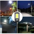 Solar Powered Sensor Street Light With Remote Control - 1 COB