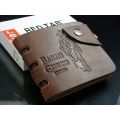 BALINI Men's Cowboy Classic Leather Pockets Credit/ID Cards Holder Wallet AP (Color: Coffee)