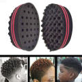 Magic Twist Hair Brush Wave Sponge for Dreads Afro Locs Twist Curls Coil Tools
