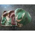 Rhodesian camouflage cap with neck flap