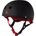 Triple8 Sweatsaver Helmet - Black/Red (M)