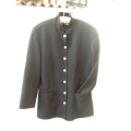 A Lovely Black Jacket, Size 10.  Linnen/Cotton, Fully Lined.