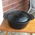 A Cast Iron Cooking Pot. 'Bush Baby'.