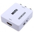 Mini HDMI to AV converter to connect to RCA