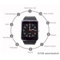 GT08 smartwatch with SIM slot, camera, pedometer, step motion and many other features