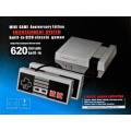 Mini classic game console with 620 built-in classic games