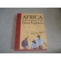 LOVELY BOOK SIGNED BY KINGSLEY HOLGATE "AFRICA IN THE FOOTSTEPS OF THE GREAT EXPLORERS "