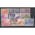 1949 UPU-14 LOVELY SETS VERY FINE MINT-SOME UNMOUNTED MINT