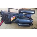 SONY CAM CORDER AF8 IN GOOD CONDITION-THREE BATTERIES