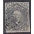 USA-SCARCE STAMP SG 74 TRIMMED PERF`S BUT VERY CLEAN !!  350 POUNDS