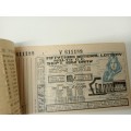 MALTA-1962 SCARCE COMPLETE LOTTERY BOOKLET INTACT-SEE BELOW