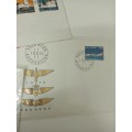 SWITZERLAND-SIX LOVELY CLEAN FDC-SEE MORE ON AUCTION TODAY-ONE SCARCE !!