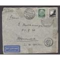 GERMANY-VERY SCARCE HITLER M/SHEET USED COMMERCIALLY ETC TO SWA !!!!!!!!!!!!
