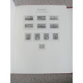 DDR-EXPENSIVE  PREPRINTED ALBUM FROM 1981-1987 ALL THE PLASTIC MOUNTS NO STAMPS