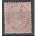 SPAIN-1867 VERY SCARCE SG 102 VFU  R11 350.00 SIGNED ON THE BACK !!
