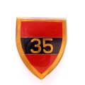 35 Engineer Support Regiment Gold Type 2nd issue flash, badge