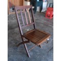 Small vintage folding chair from a Free State farm